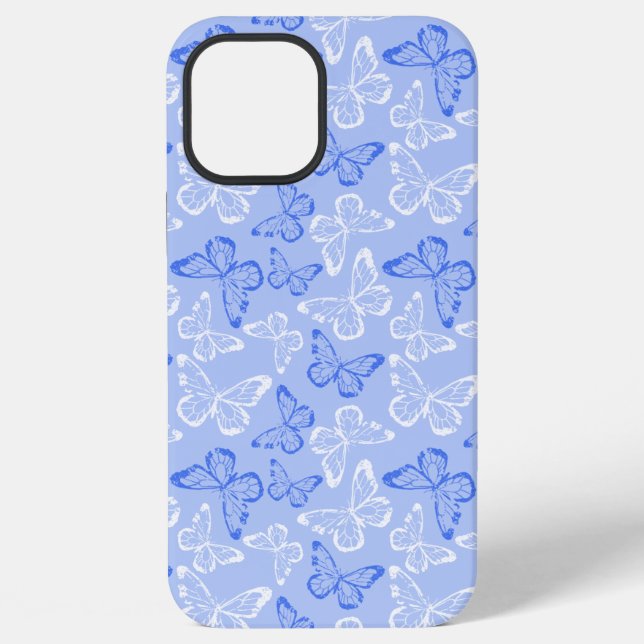 Blue Butterfly iPhone Case (Back)
