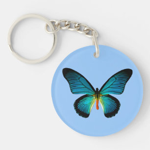 Blue Butterfly Key Chain