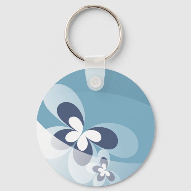 Blue Butterfly Keychain (Front)