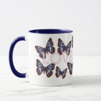 Blue Butterfly Love