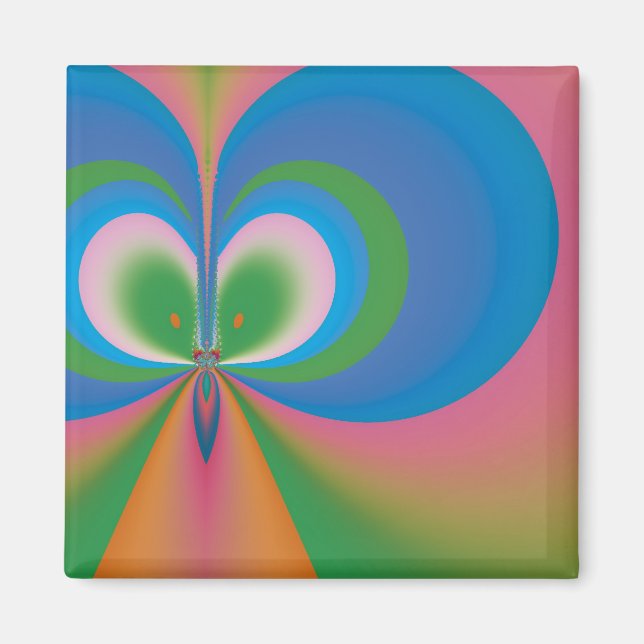 Blue Butterfly Magnet (Front)