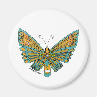 Blue Butterfly Magnet