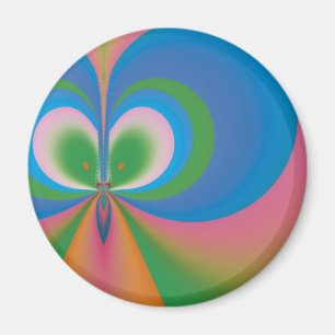 Blue Butterfly Magnet