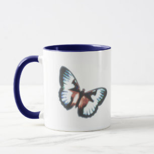 Blue Butterfly Mug