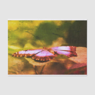 Blue Butterfly Nature Vintage Decoupage Tissue Paper