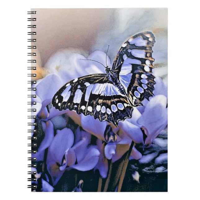 Blue Butterfly Notebook (Front)