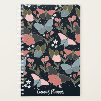 Blue butterfly planner | Cute customisable planner