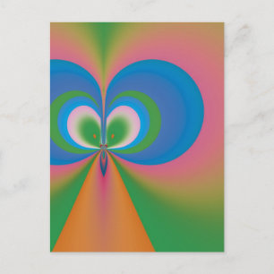 Blue Butterfly Postcard