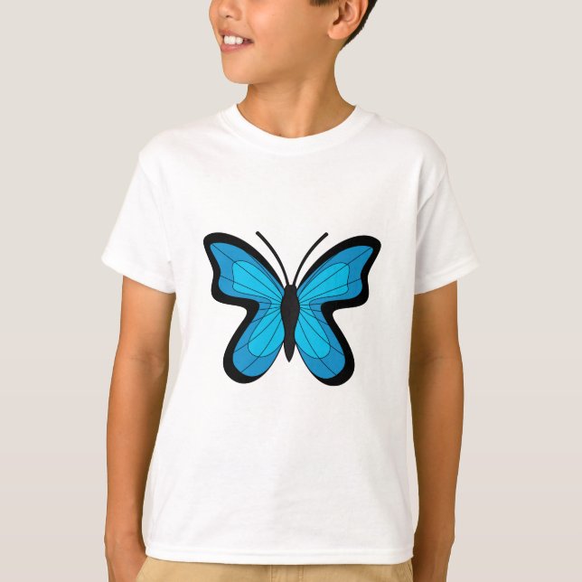 Blue Butterfly T-Shirt (Front)