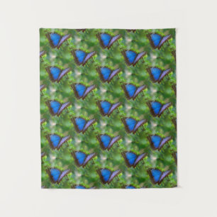 Blue Butterfly Tapestry
