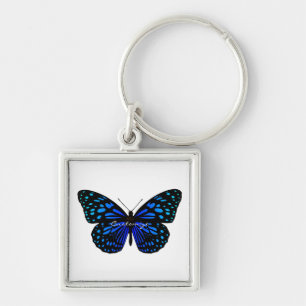 Blue butterfly Thunder_Cove Key Ring