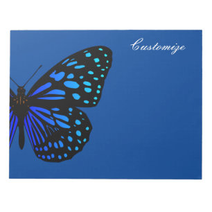Blue butterfly Thunder_Cove Notepad