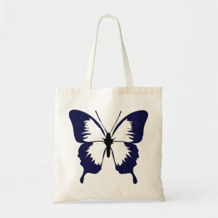 Blue Butterfly Tote Bag