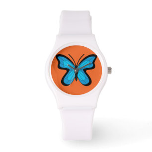 Blue Butterfly Watch