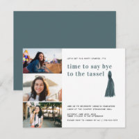 Blue | Bye to the Tassel Graduation Photo Party