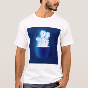 Blue cactus T-Shirt