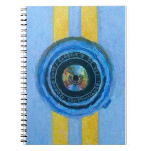 Blue Camera Notebook