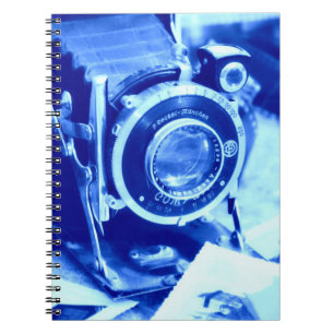 Blue Camera Notebook