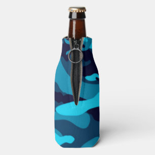 BLUE CAMO Bottle Cooler BEALEADER
