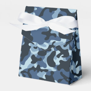 Blue Camouflage   Favour Box