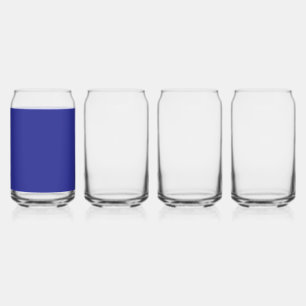 Blue Can Glass Set   Modern Minimal Chic