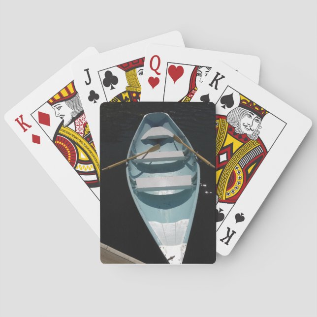 Blue Canoe Playing Cards (Back)