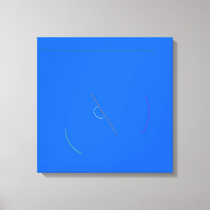 Blue Canvas Print
