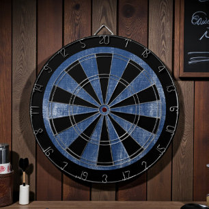 Blue Canvas Texture Dartboard