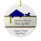 Blue Cap Graduation Ornament