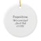 Blue Cap Graduation Ornament