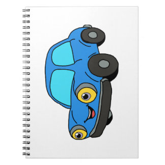 Blue Car Notebook