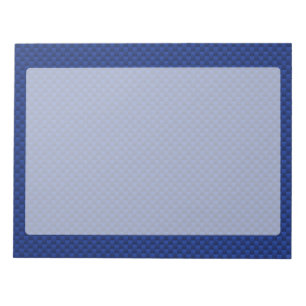 Blue Carbon Fibre Like Decor Background Notepad