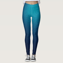 Blue carbon fibre pattern leggings