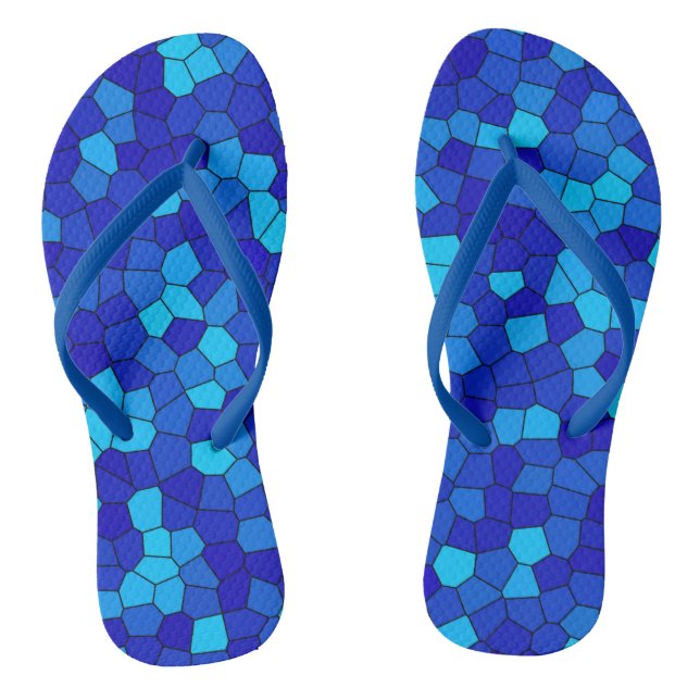 BLUE Case-Mate Flip Flops (Footbed)