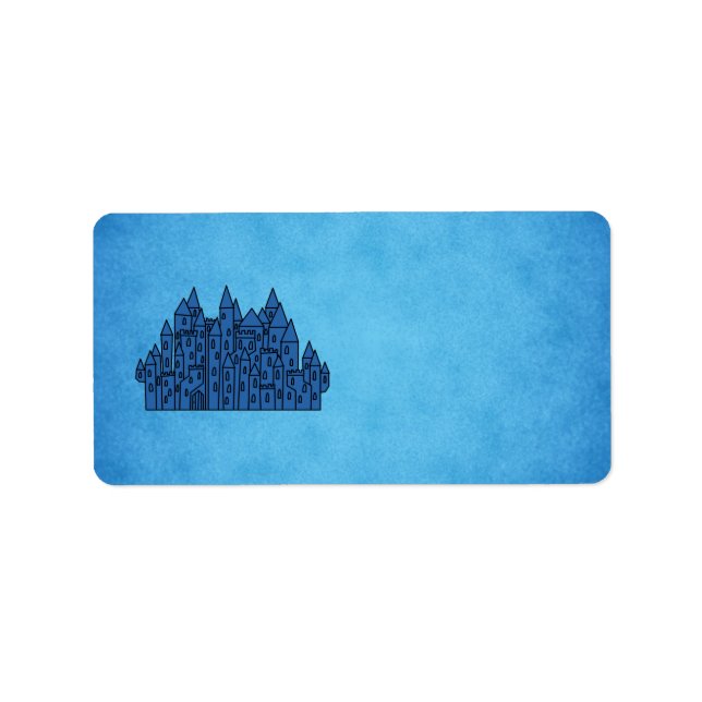 Blue Castle. Label (Front)