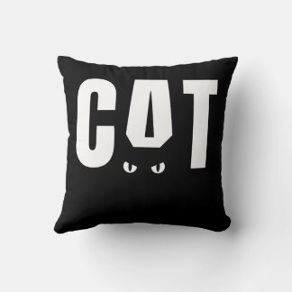 Blue Cat Art Square Pillow - Cosy