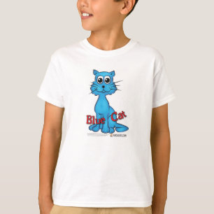 Blue Cat T-Shirt from Red Cat Book