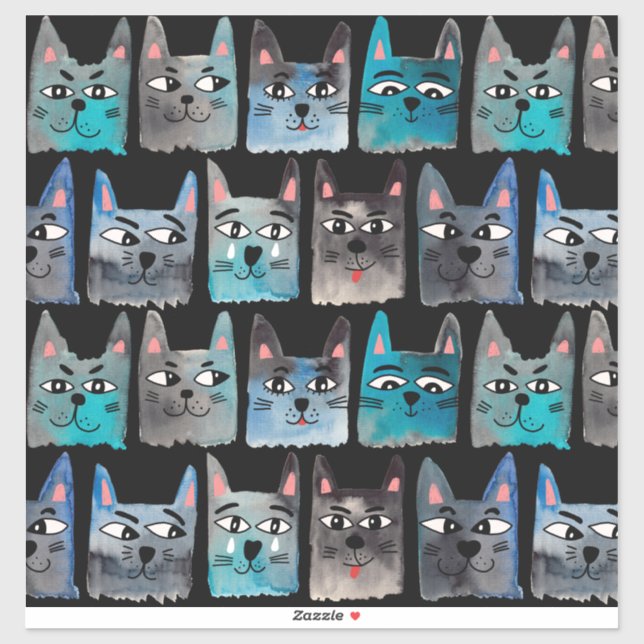 Blue cats (Sheet)