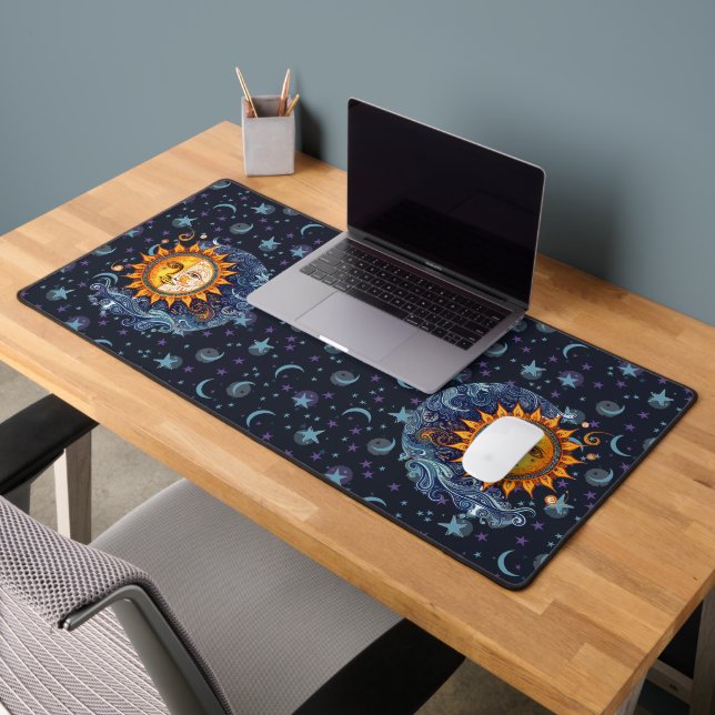 Blue Celestial  Desk Mat (Office 2)
