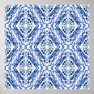 Blue Celtic Crosses...... Poster