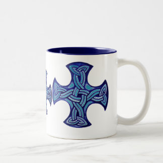 Blue Celtic Knot Mug