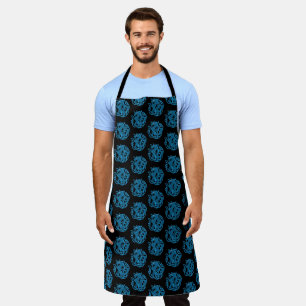 Blue Celtic Seahorse Apron