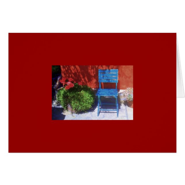 Blue Chair2 (Front Horizontal)