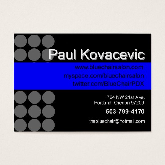 Blue Chair Revised Business Card