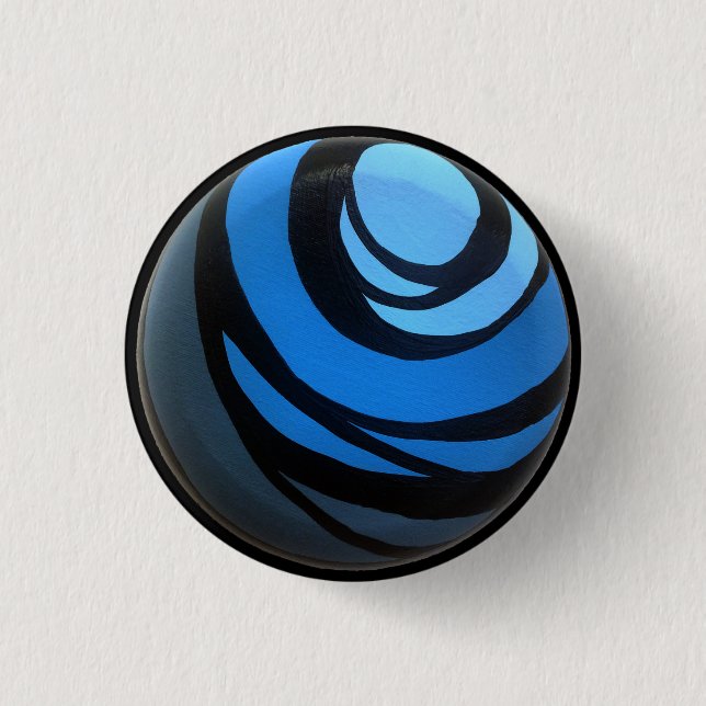 Blue Chakra Button (Front)