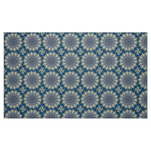 Blue Chakra Kaleidoscope Thunder_Cove Fabric