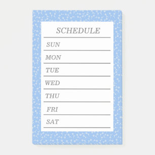 Blue Character Custom Evening Wear     Post-it Notes