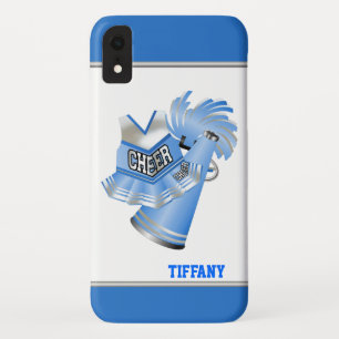 Blue Cheerleader Custom iPhone XR Case