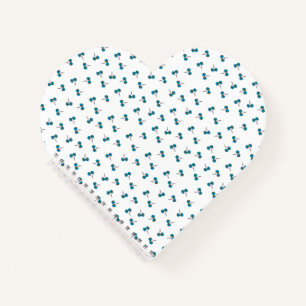 Blue Cherry Notebook