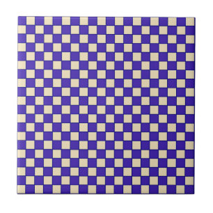 Blue Chess Tile